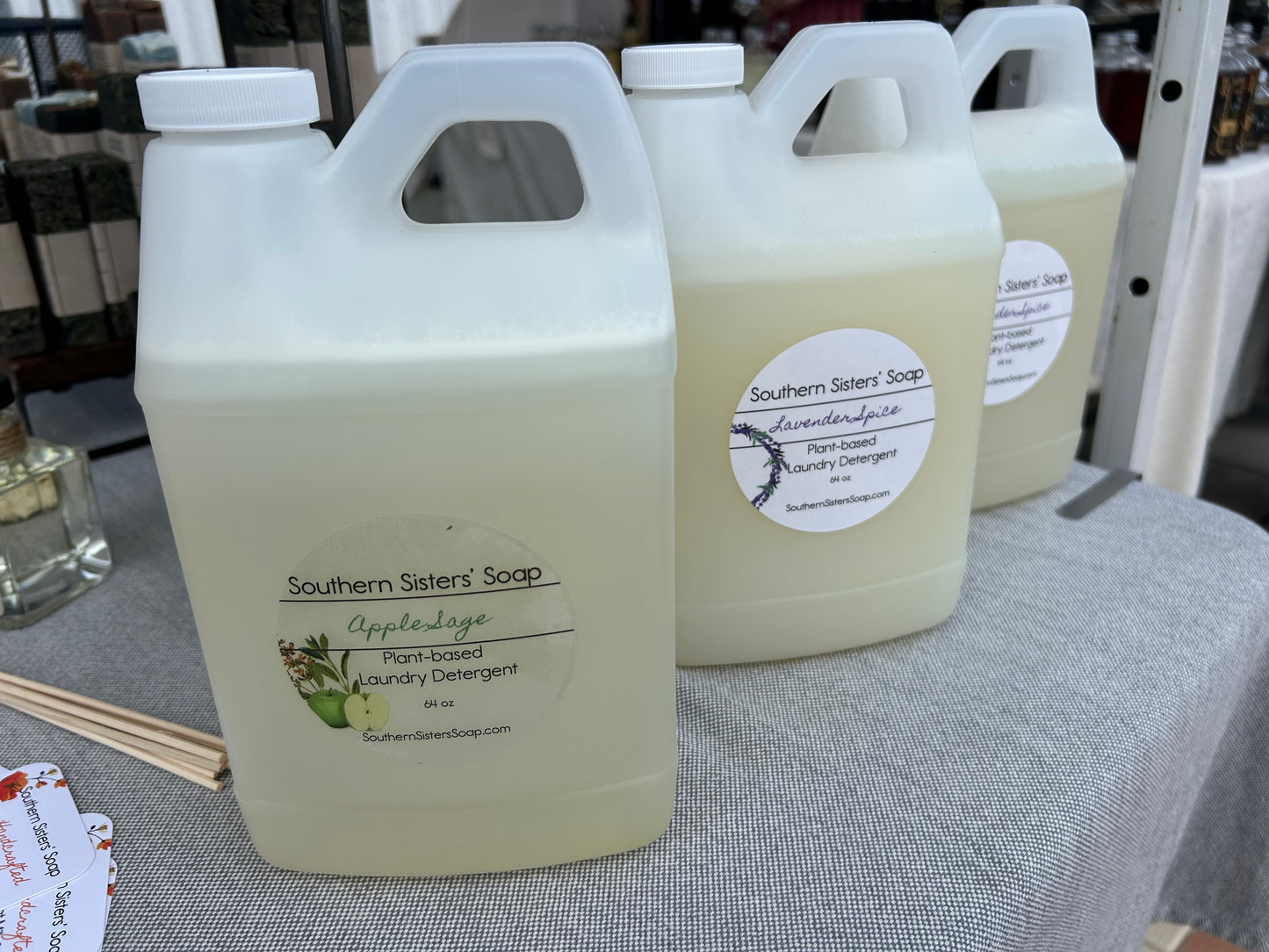 Plant-based laundry detergent